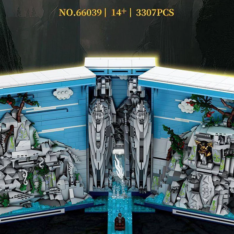 [Deal] Reobrix 66039 Book Of The Kings Fantasy Bookcase Movie & Game