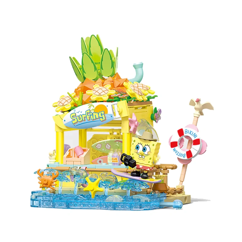 [Pre-sale] SEMBO SpongeBob SquarePants Beach Collection Movie & Game