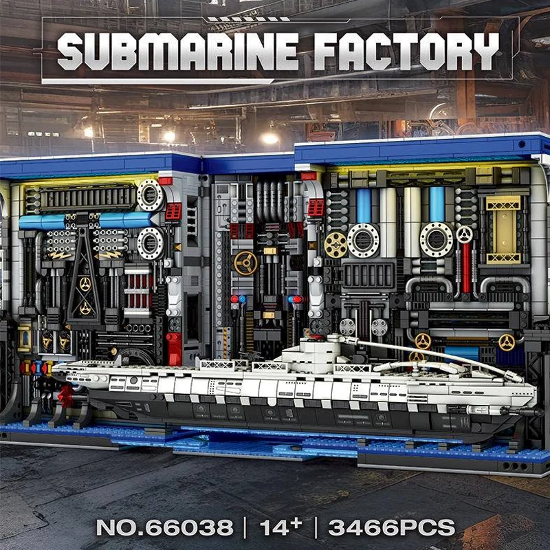 [Deal] Reobrix 66038 Submarine Factory Creator Expert