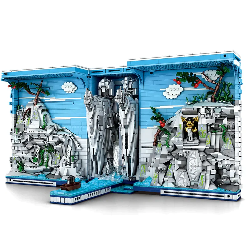 [Deal] Reobrix 66039 Book Of The Kings Fantasy Bookcase Movie & Game