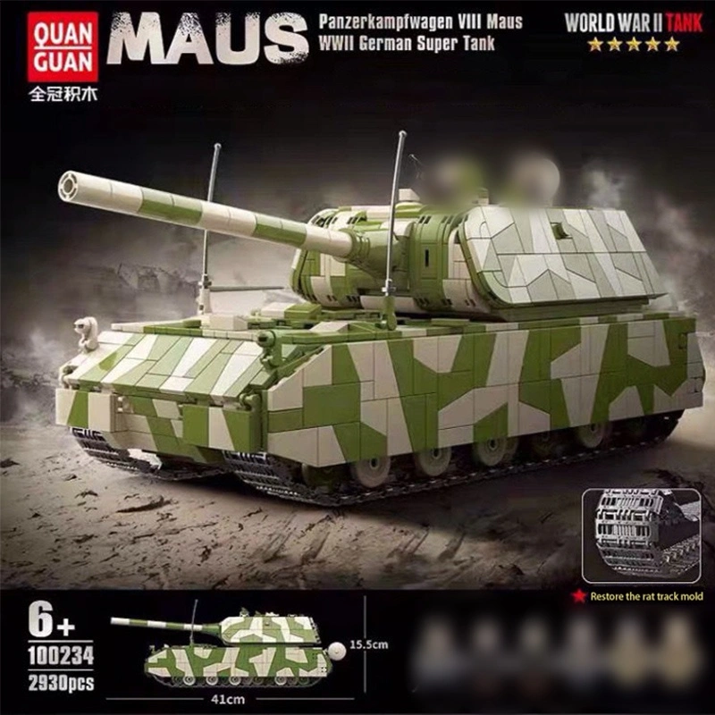[Deal] QUANGUAN 100234 Panzerkampfwagen VIII Maus Military