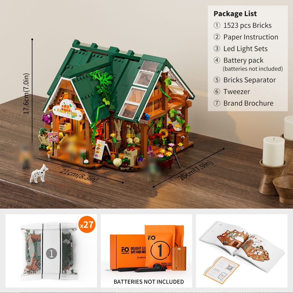 FunWhole F9029 Farm Life: Agricultural Product Stores Modular Buildings