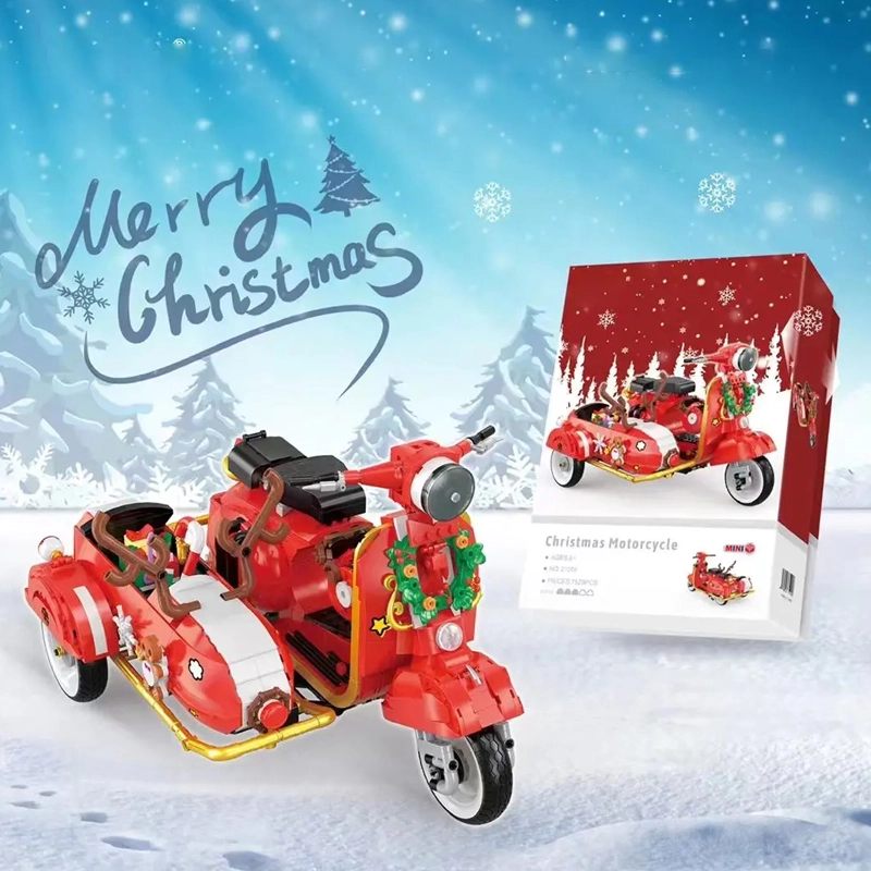 [Deal] [Mini Micro Bricks] BALODY 21059 Christmas Tricycle Christmas