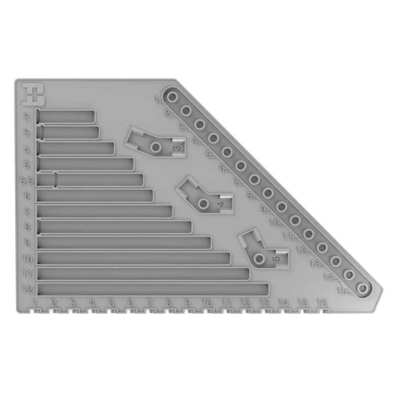 HAPPY BUILD YC-25001 Block size Measurement Board Accessory