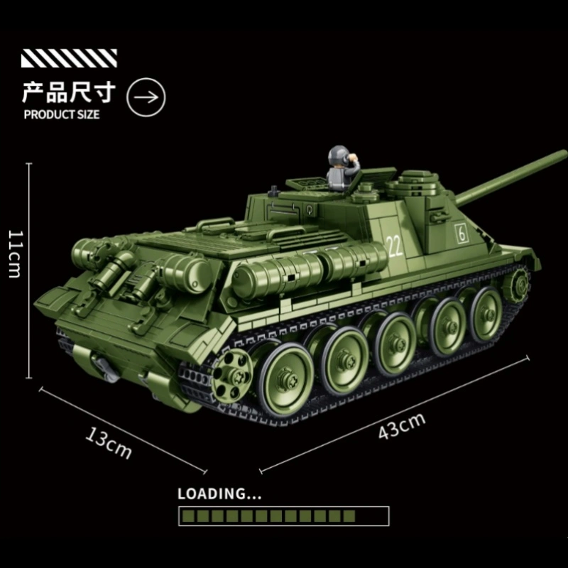 Panlos 632022 SU100 Tank Military