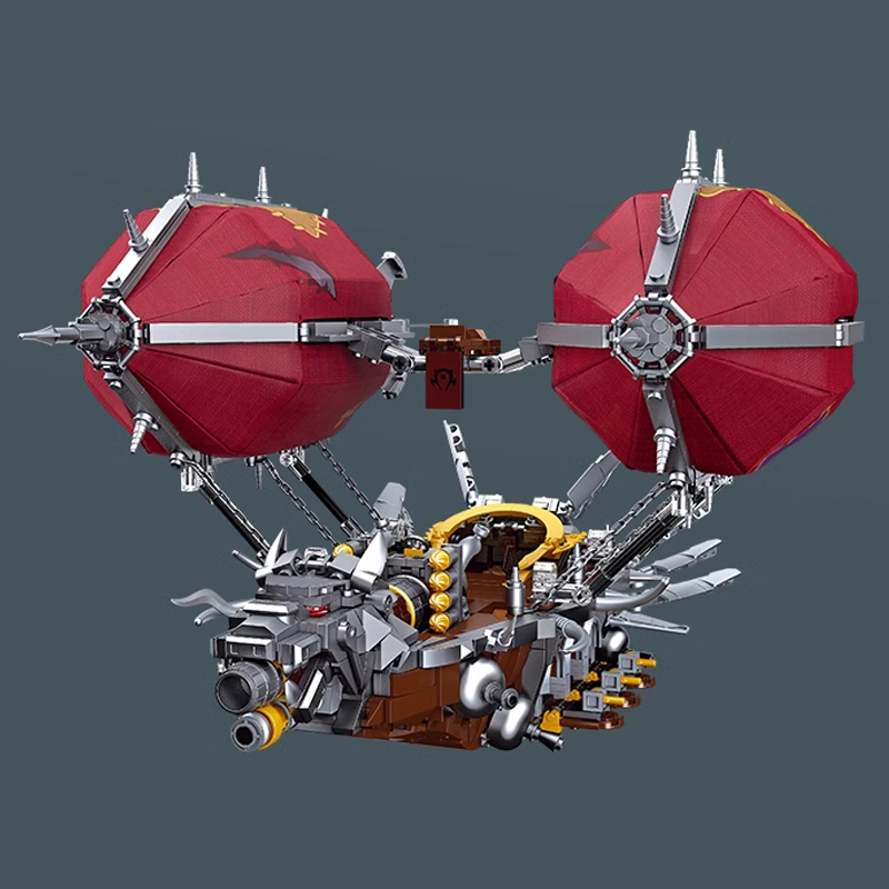 JIESTAR 58036 Orgrims Hammer Movie & Game Building Blocks 1855±pcs Bricks Model From China