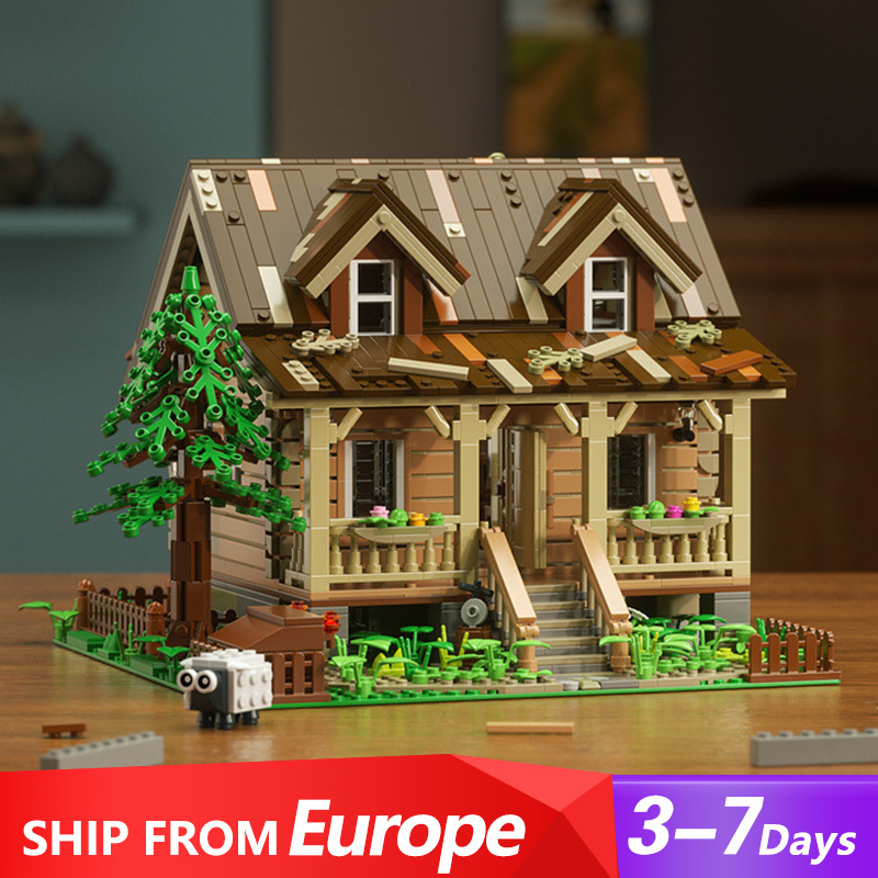 [Pre-sale] FunWhole FH9001 Wood Cabin Modular Buildings Creator Expert Europe Warehouse Express