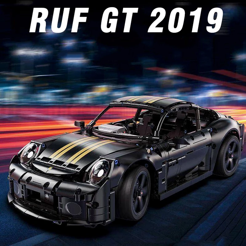 CaDA C63006 RUF GT 2019 Remote-Controlled Sports Car Technic