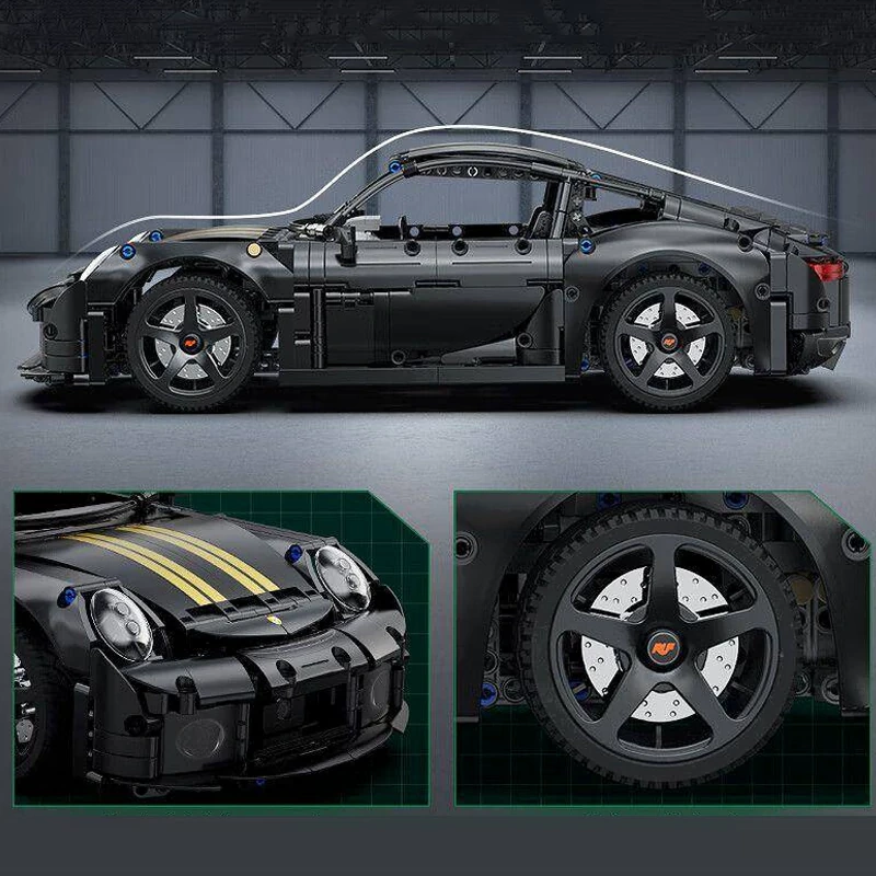 CaDA C63006 RUF GT 2019 Remote-Controlled Sports Car Technic