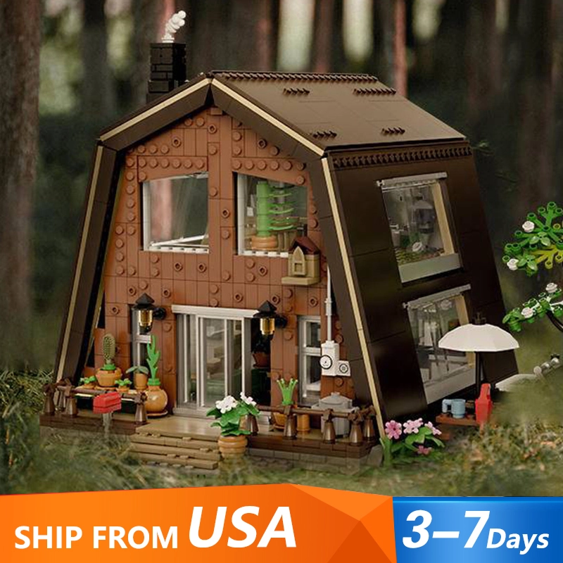 [Pre-sale] Pantasy 85003 Forest Cabin Creator Expert US Warehouse Express
