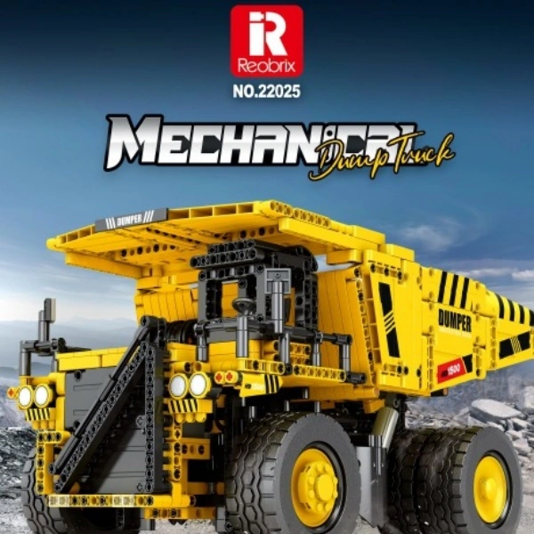 [With Motor] Reobrix 22025 Caterpillar 797 Mining Truck Technic