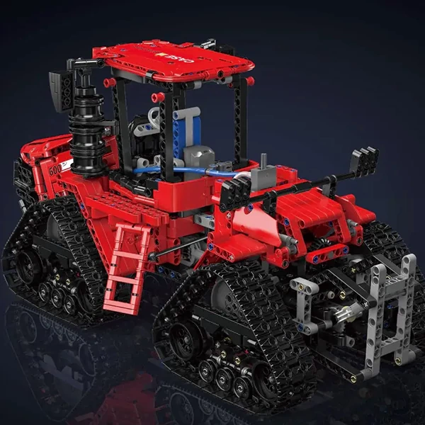 [With Motor] MouldKing 18020 Pneumatic Crawler Tractor Technic
