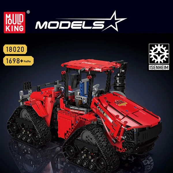 [With Motor] MouldKing 18020 Pneumatic Crawler Tractor Technic