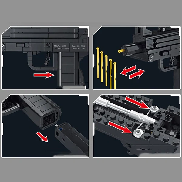 Panlos 670020 M10 Submachine Gun Military