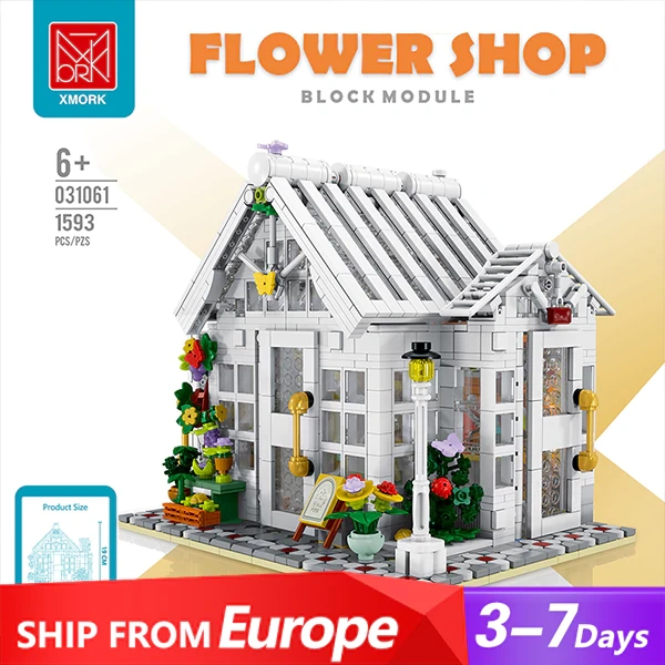 [Pre-sale] Mork 031061 Flower Shop Modular Building Europe Warehouse Express