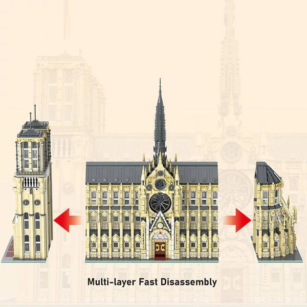[Pre-Sale] BAKA 33213 Notre Dame de Paris Modular Buildings