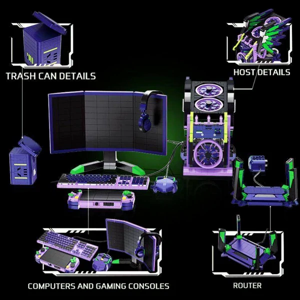 Wangao 288022 EVA Unit-01 Gaming Family Bucket Movie & Game