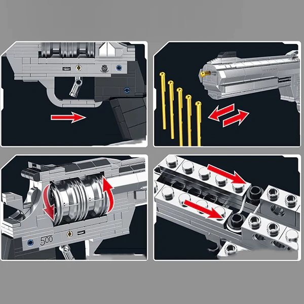 Panlos 670019 M500 Revolver Military