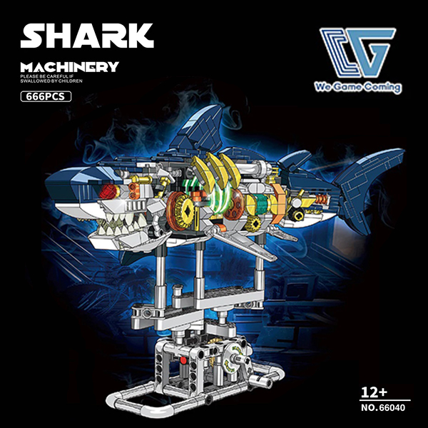 LEGO MOC WGC 66040 Mechanical Shark Creator Expert
