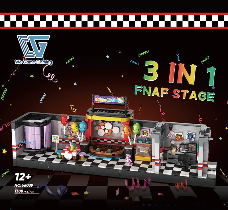 LEGO MOC WGC 66039 Five Nights at Freddy's scene Movie & Game