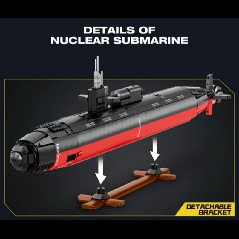 [Pre-sale] Reobrix 33049 LOS ANGELES CLASS SSN NUCLEAR SUBMARINE Military