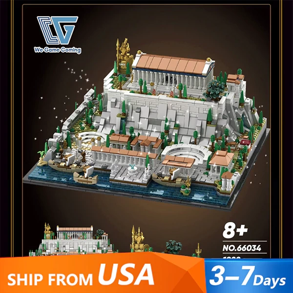 [Pre-sale] WGC 66034 Acropolls In Athens Creator Expert US Warehouse Express