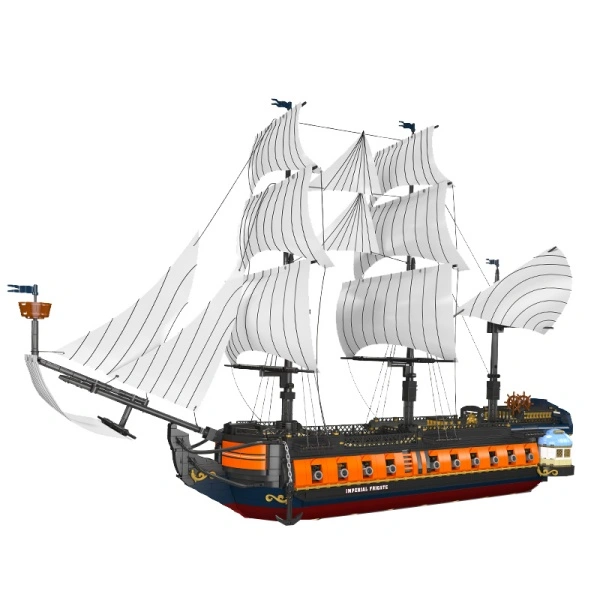 MouldKing 13192 Imperial frigates Technic