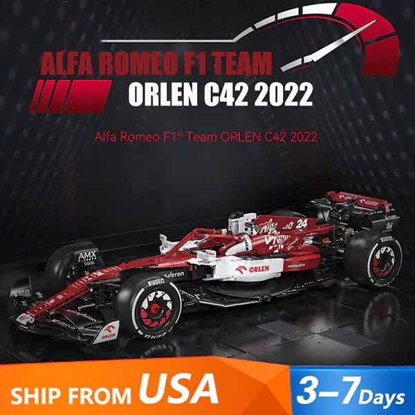 [Pre-sale] CaDa C64005 Alfa Romeo F1 Team ORLEN C42 2022 Technic US Warehouse Express