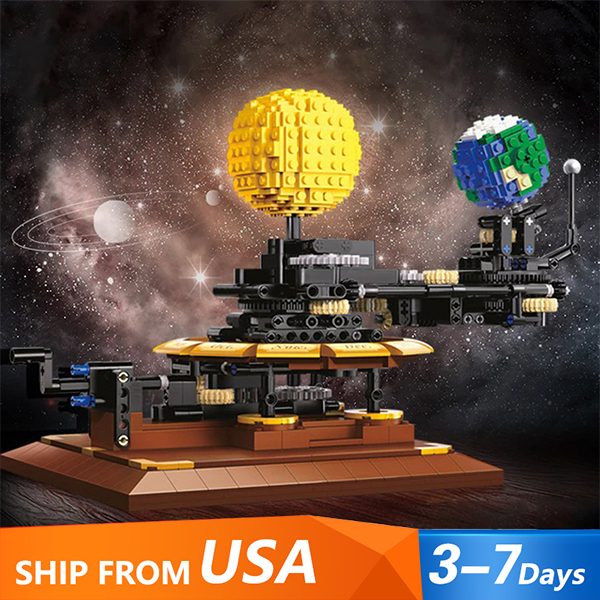 [Pre-sale] CaDa C71004 Earth Moon and Sun Orrery Other US Warehouse Express