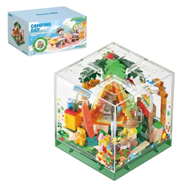 LEGO MOC [With Original Box] AREA-X Four Seasons Fun Camping