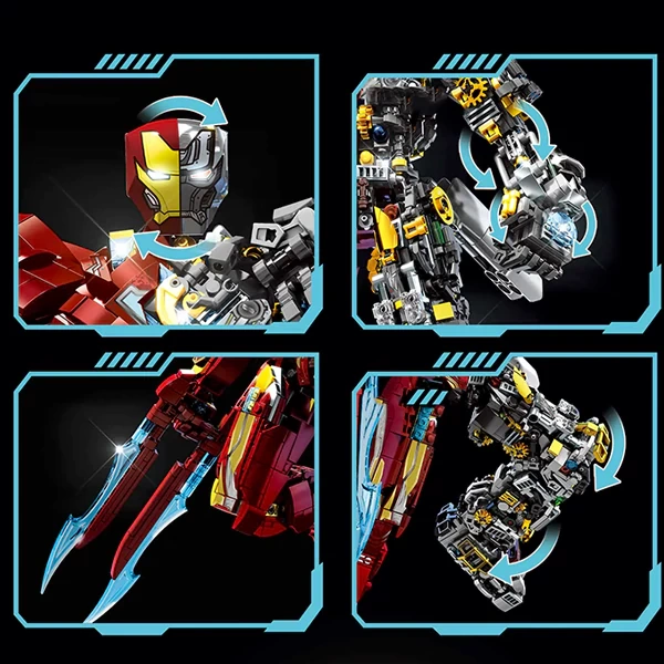 LY 76106 MK50 Iron Man Super Heroes