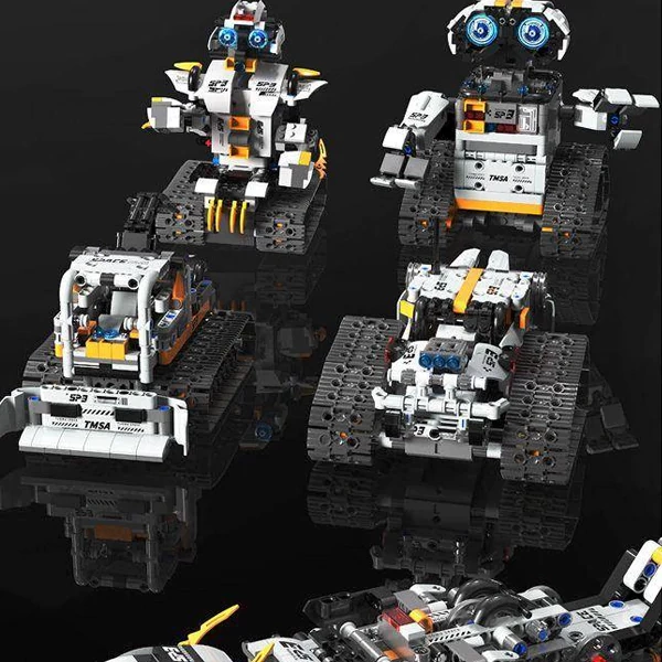 [With Motor] TUOMU T2008 Programmable Robot 5IN1 Technic