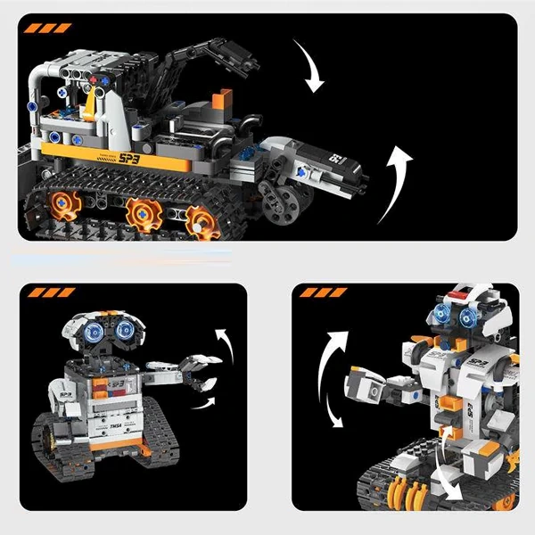 [With Motor] TUOMU T2008 Programmable Robot 5IN1 Technic