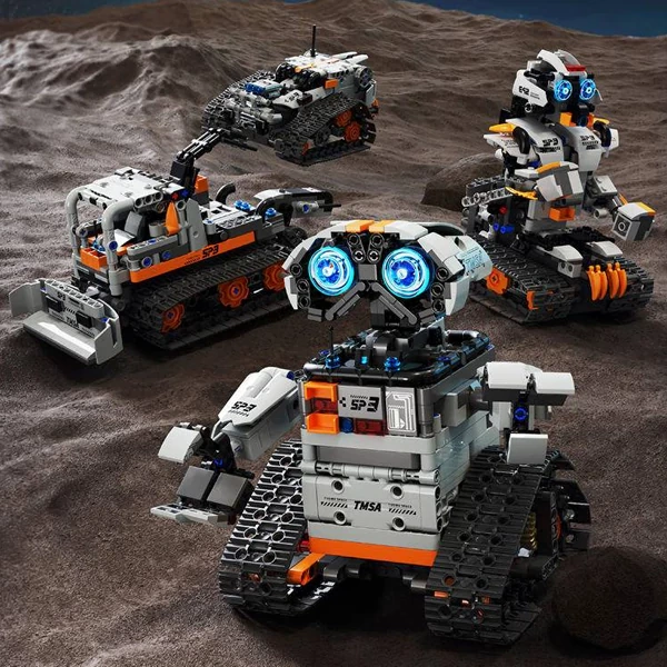 LEGO MOC [With Motor] TUOMU T2008 Programmable Robot 5IN1 Technic
