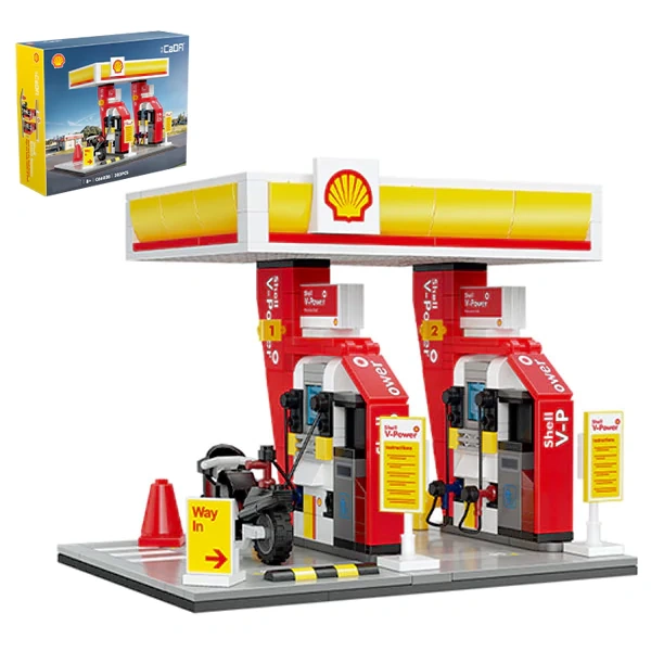Lego shell station outlet