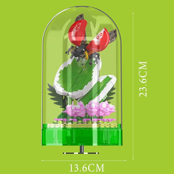 MouldKing Haima Jellyfish Seven Star Ladybug Music Box Creator Expert