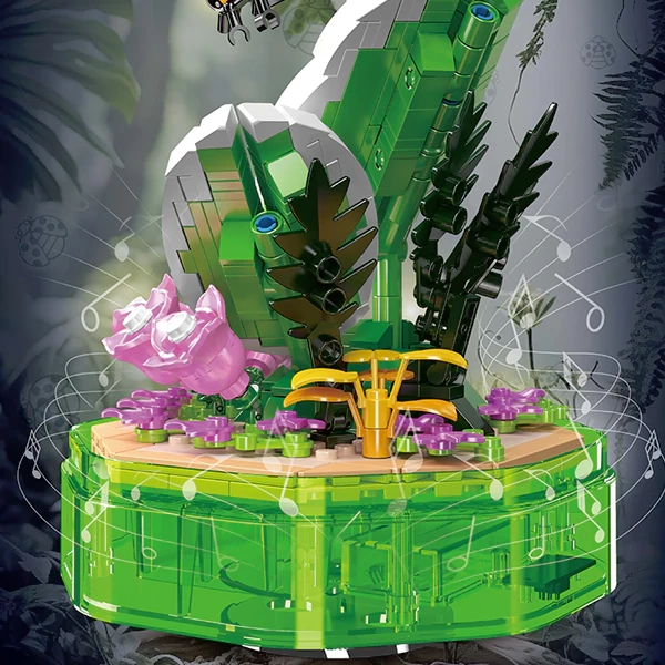 MouldKing Haima Jellyfish Seven Star Ladybug Music Box Creator Expert