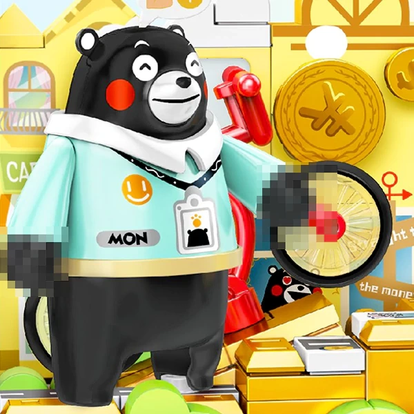 [Pre-sale] Panlos 880039 Kumamon Daily Work Routine Creator Expert
