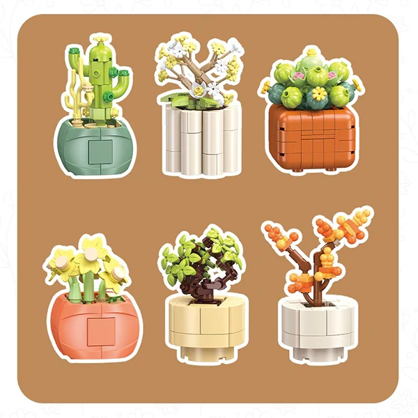 LEGO MOC JIESTAR JJ9080 Bonsai Diary Leisure Time Creator Expert