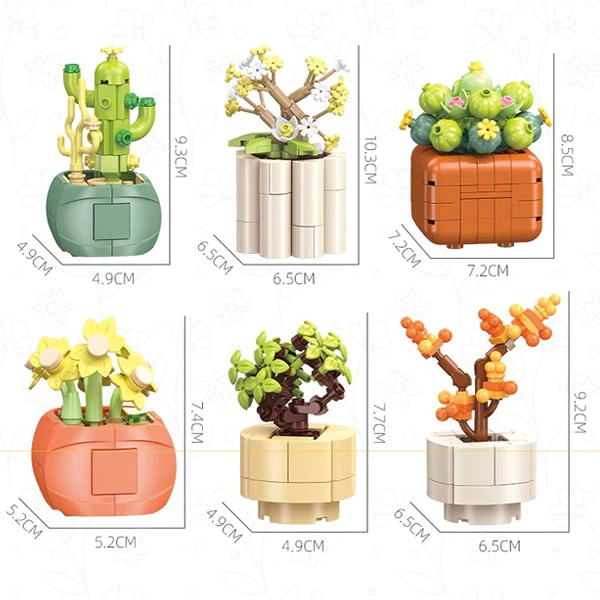 LEGO MOC JIESTAR JJ9080 Bonsai Diary Leisure Time Creator Expert