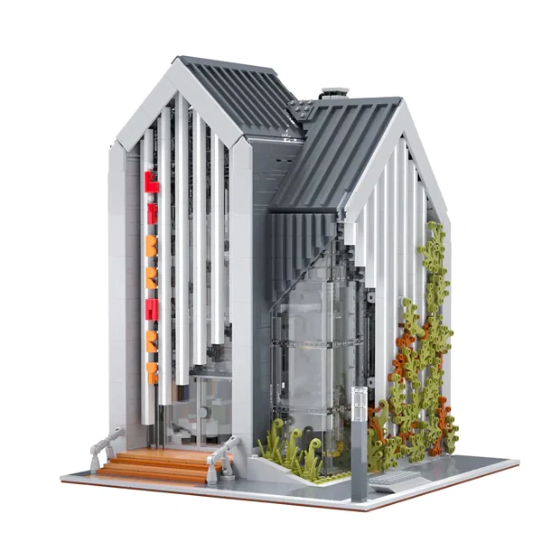 MORK 011001  Modern Library  Modular Building