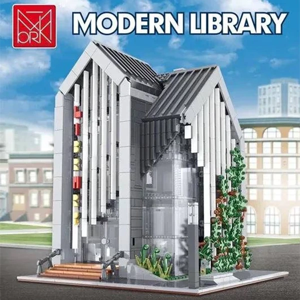 MORK 011001  Modern Library  Modular Building