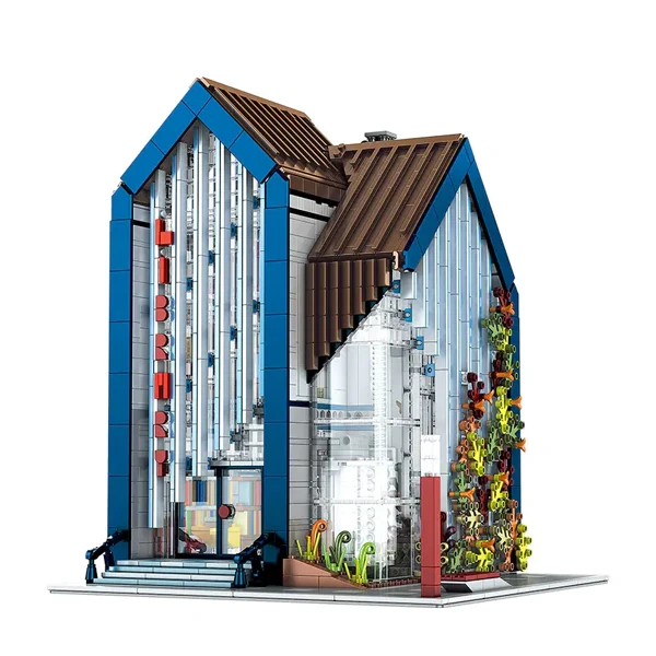 MORK 011001  Modern Library  Modular Building