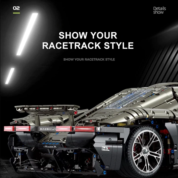 LEGO MOC GULY 10626 Porsche Mission X Technic