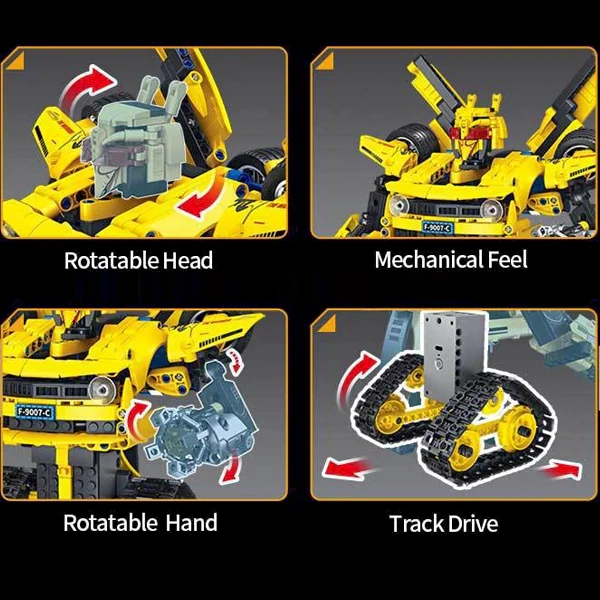 Forange Transformers Robot 3IN1 Creator Expert