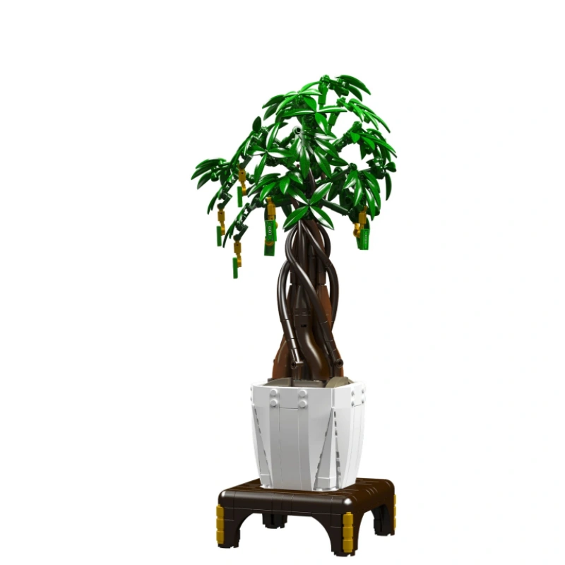 Mould King 10063 Money Tree Flower World Creator