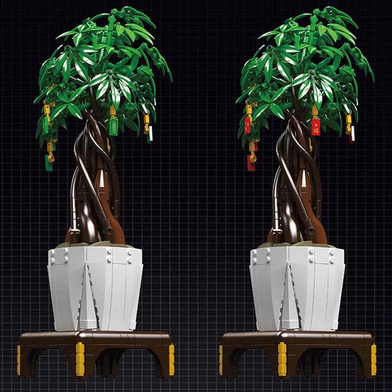 Mould King 10063 Money Tree Flower World Creator
