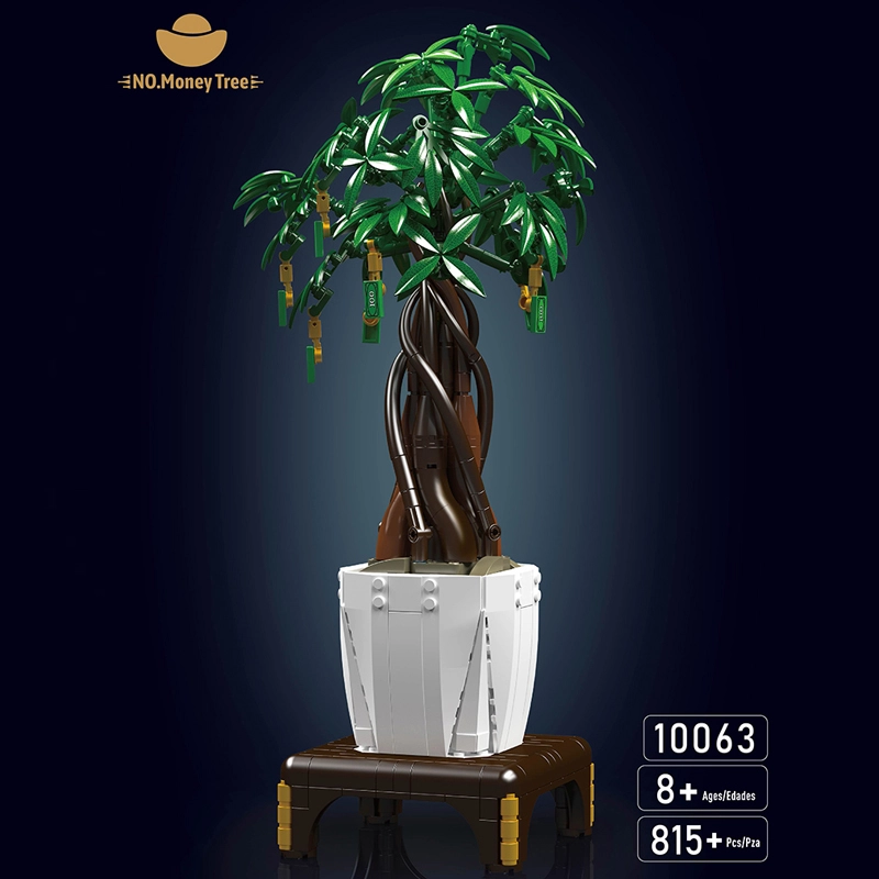 Mould King 10063 Money Tree Flower World Creator
