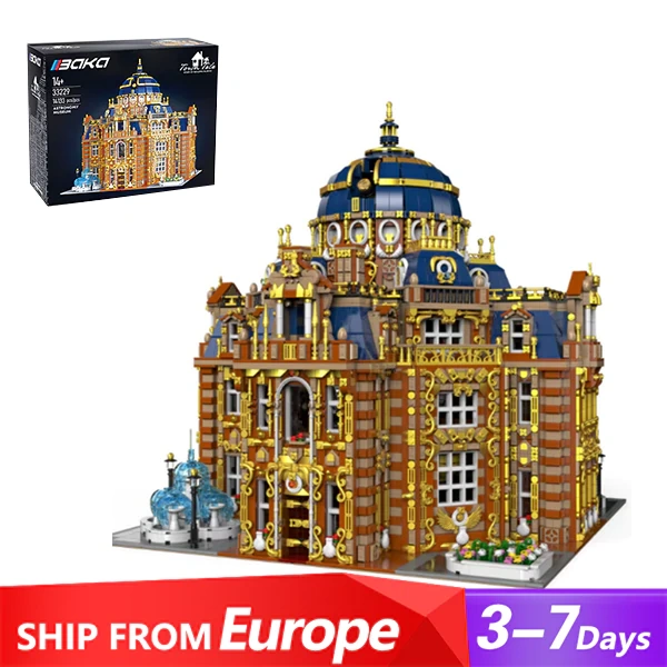 [Pre-sale] [With Original Box] BAKA 33229 Royal Planetarium Modular Buildings Europe  Warehouse Express