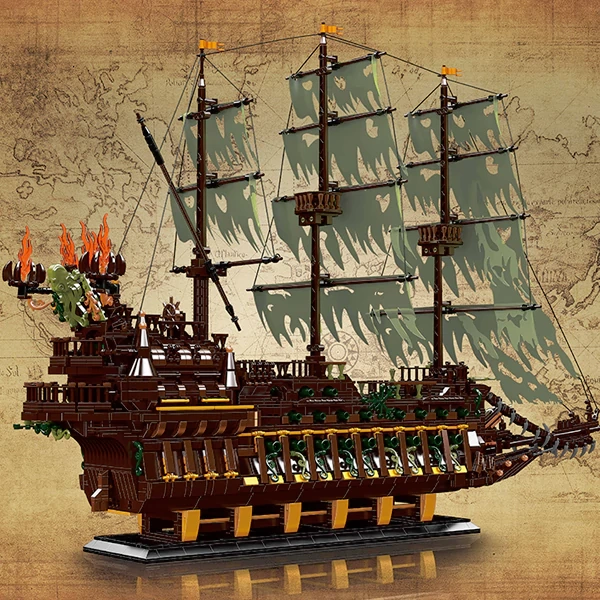LEGO MOC MouldKing 13197 The Flying Dutchman Historical